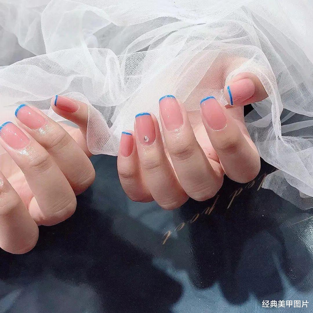 尹正|高级感满满的法式甲！经典总是经久不衰