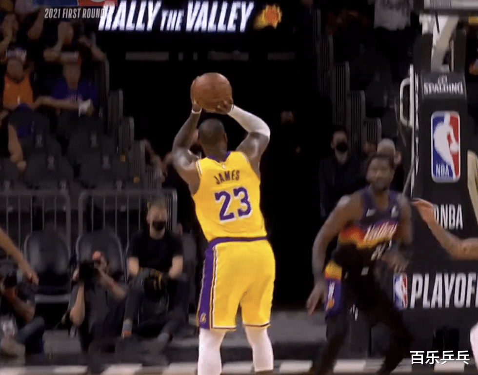 湖人队|湖人爆冷太阳!詹皇3分杀死比赛,浓眉34分+21罚球,保罗场下想哭