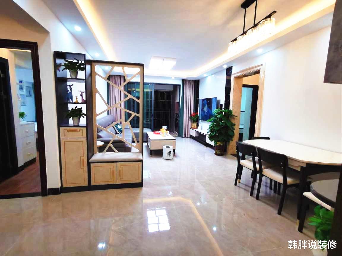 |人生中的第一套房子，90㎡两室两厅总共花了18万，简洁温馨接地气