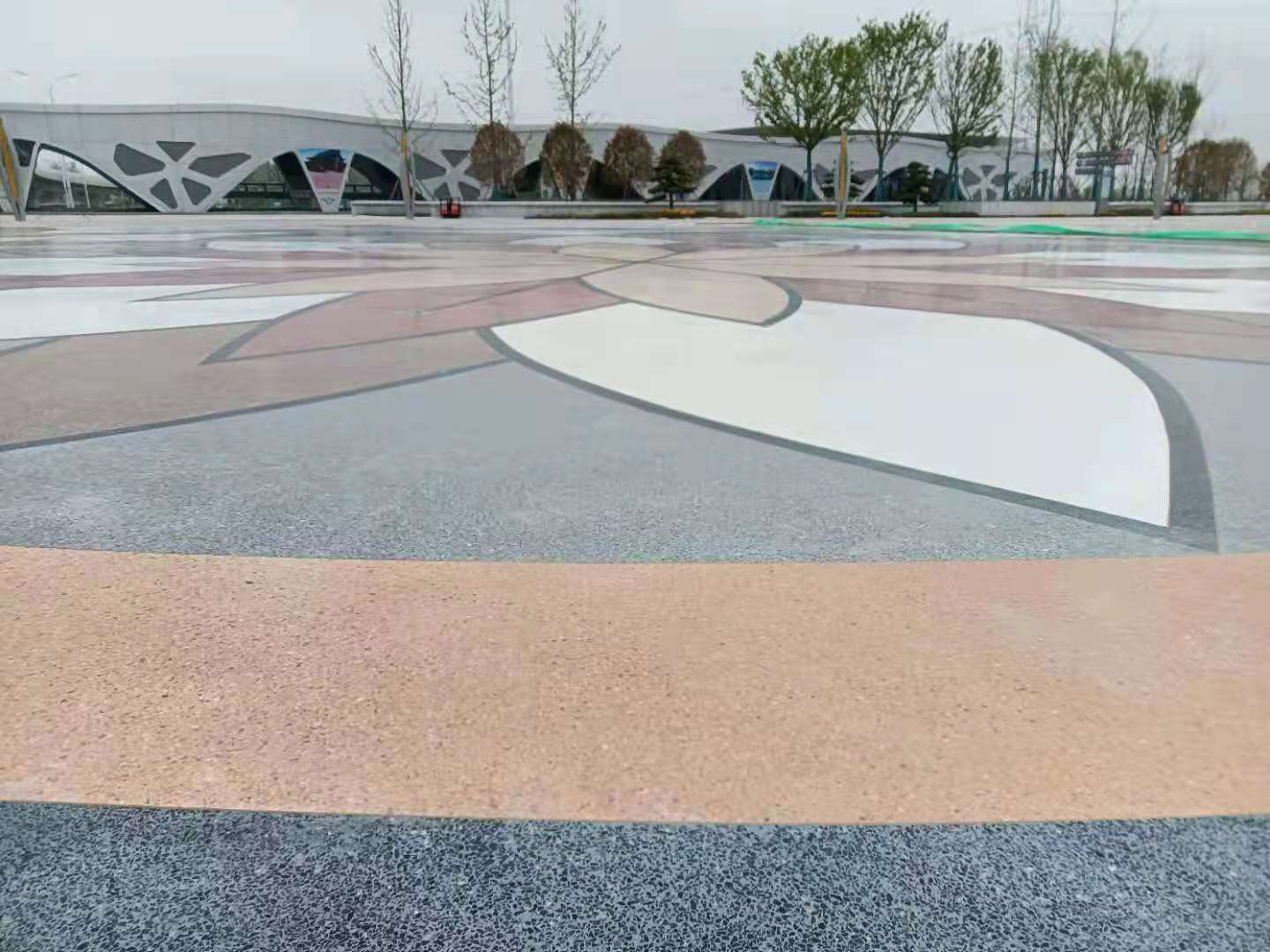 法拍房|无机磨石地坪灰色系|展现别样的美