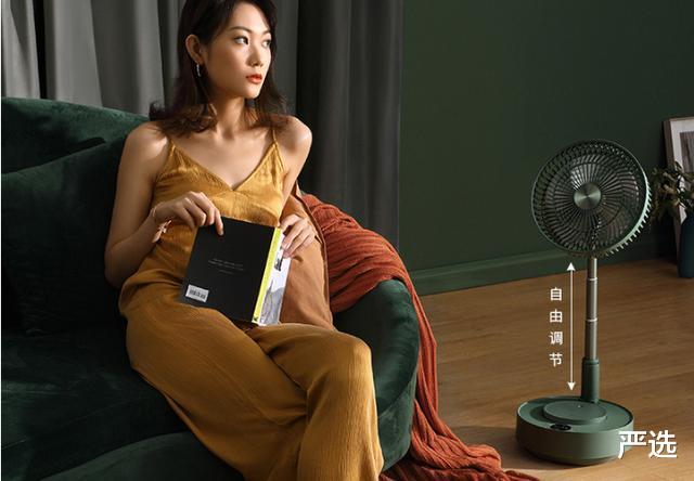 严选|风扇界“华为”颠覆传统!不用插电,超低耗能,7天只用一度电