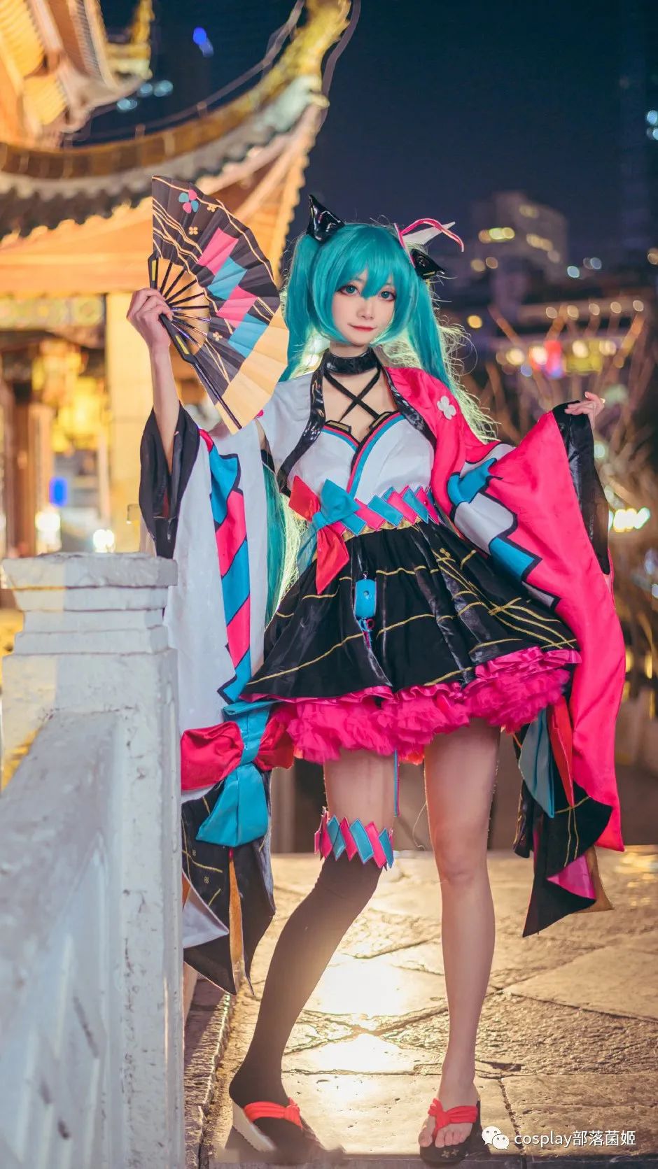 初音未来|cos：?初音未来39感谢祭cos正片@折崎