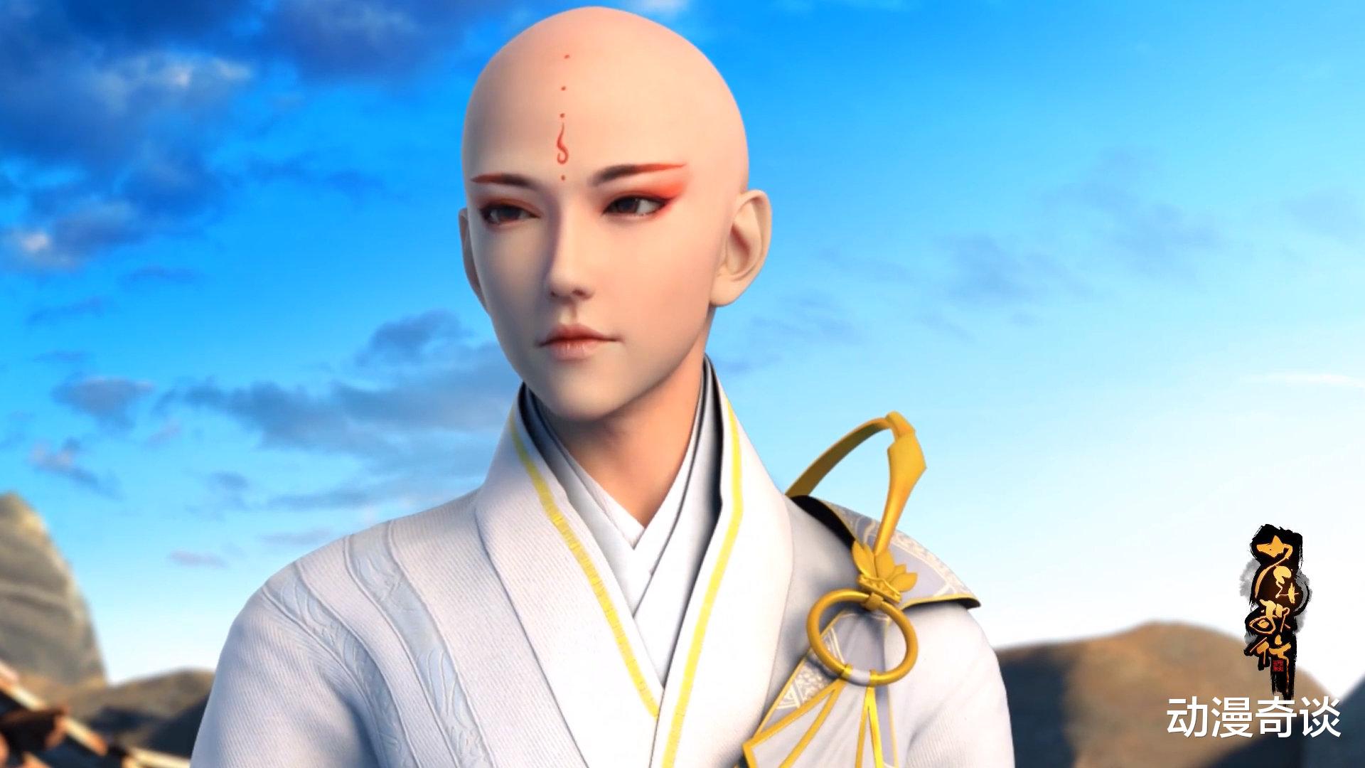 高马尾|无心终于换新造型了,妖孽和尚秒变霸气少宗主,颜值远超萧瑟