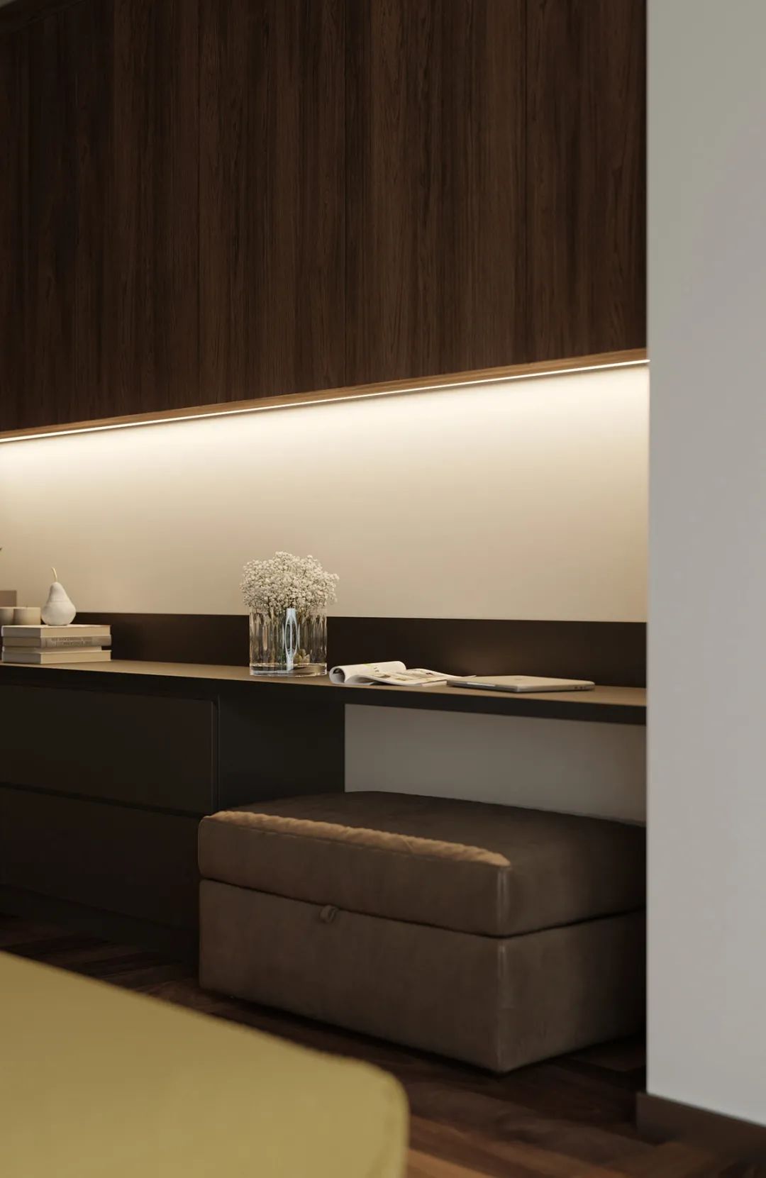 利沃夫|乌克兰利沃夫160㎡住宅,棕色调搭配打造温馨的居住感