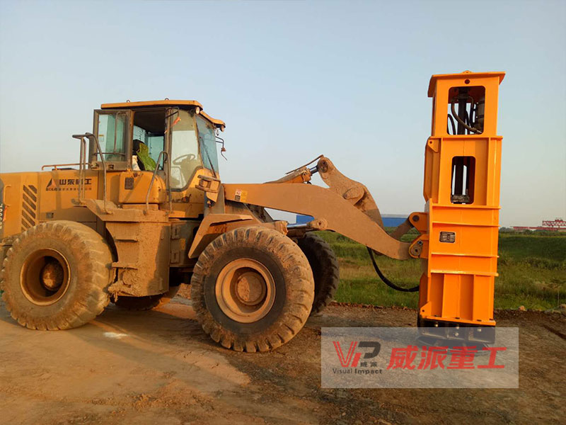 名副其实威派夯实 高速液压夯实机型号施工，液压式夯实机冲击夯实技术