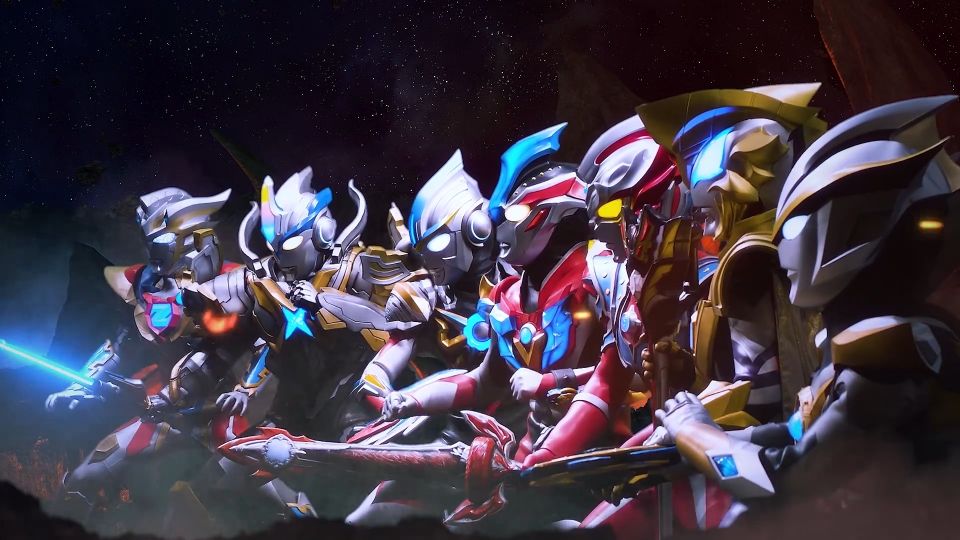 艾克斯奥特曼|新生代全员集结，泽塔伽马未来形态加强，还和师兄捷德并肩战斗！