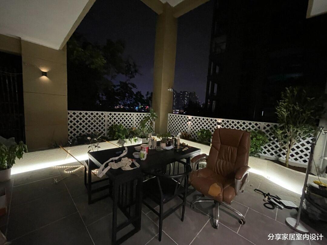人生第二套新房，装修跟样板房一样漂亮，阳台设计太惬意了，羡慕