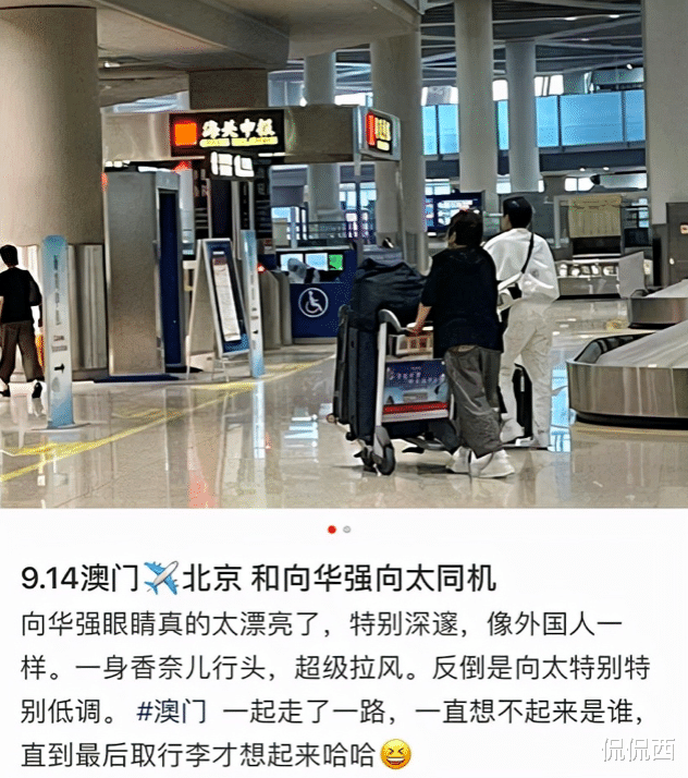 向太|向太和向华强低调坐地铁，一身行头超过50万，行李箱抵一辆汽车