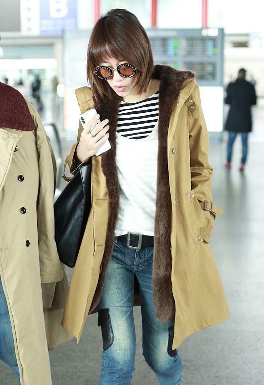 穿衣搭配|马伊琍不留超短发真有女人味，锁骨发温柔又帅气，穿着朴素也高级