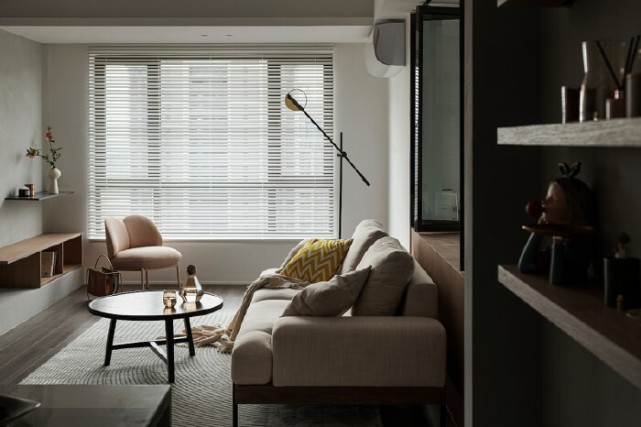 90㎡清新低调的时尚设计,看的我家也想这么装修了,太羡慕了