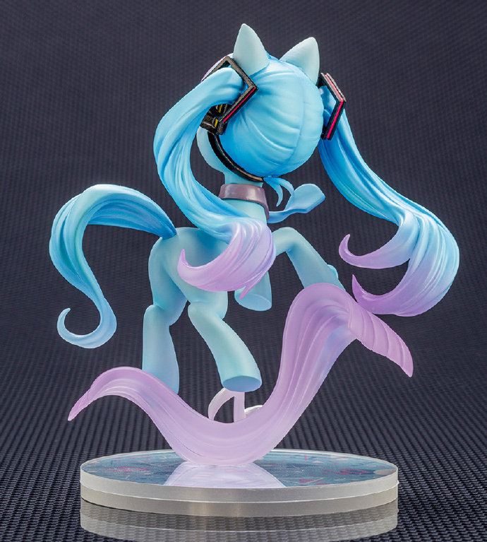 手办|初音未来变身彩虹小马？这款手办终于有了实物图，公主殿下好美！