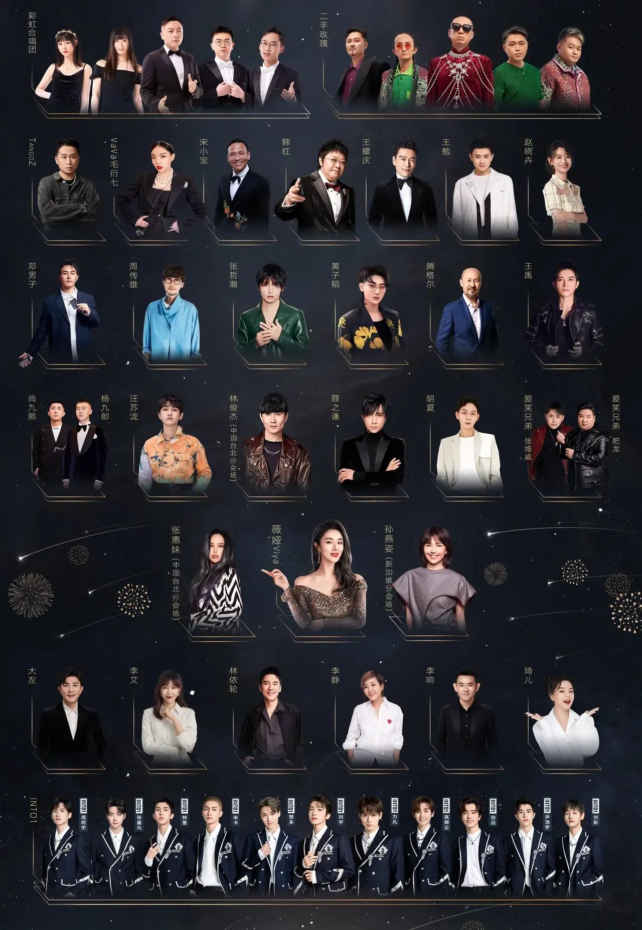 薇娅|百亿身价网红薇娅开晚会，天王天后来了，金牌主持也来了，太狠了