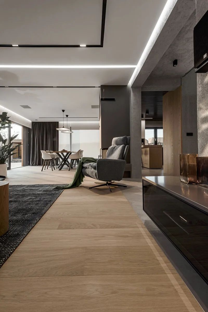 |400㎡雅致公寓,满满的白领风范,化繁为简,高级感已经藏不住了