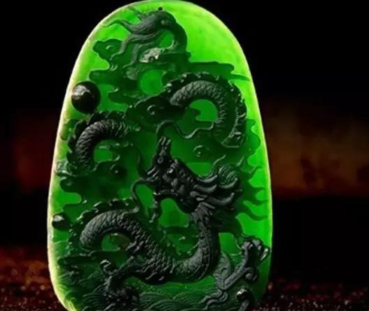 翡翠|认识墨翠的魅力