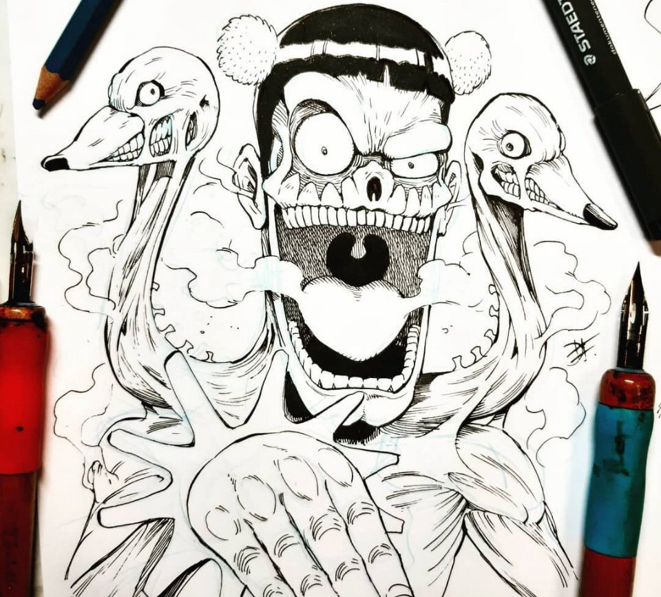 索隆|巨人世界里的海贼王：索隆阿修罗状态好评，藤虎随手一丢就是月球