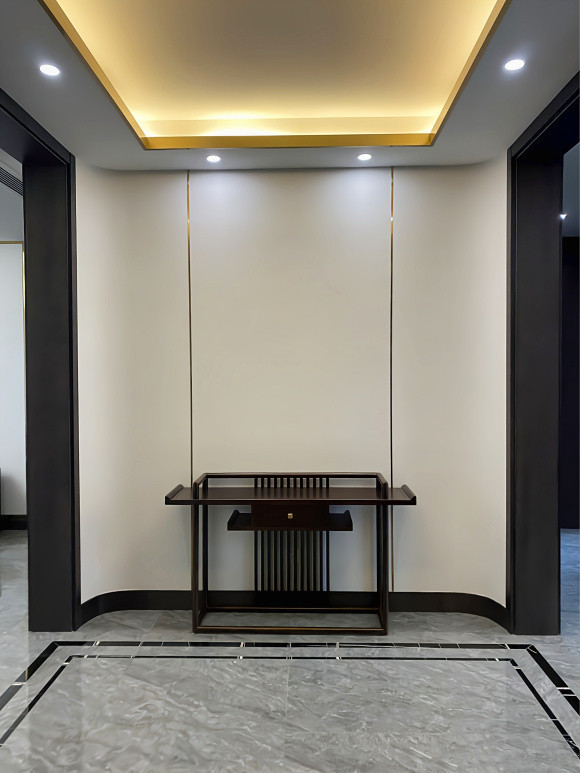 |这套新中式风的家，有没有美到你？家具、色彩都搭配得很棒