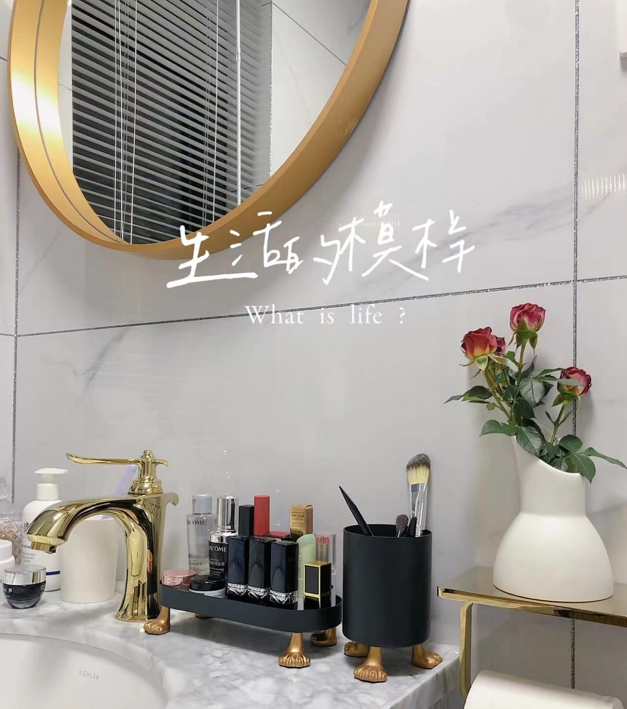 女主110㎡法式风格的家,颜值与浪漫并存,随手一拍就是杂志封面