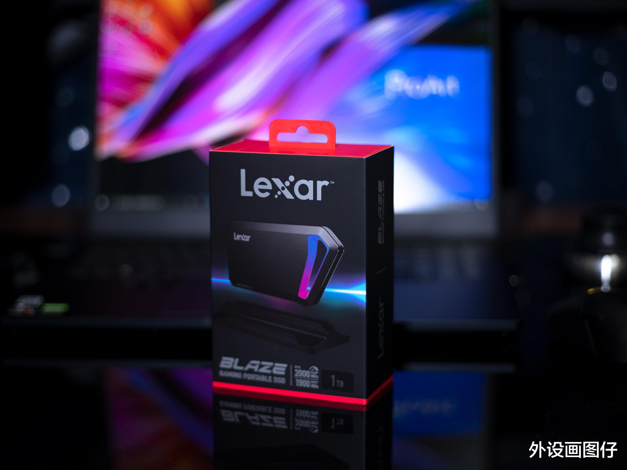 |移动固态硬盘也有rgb？雷克沙光速玩家游戏PSSD体验