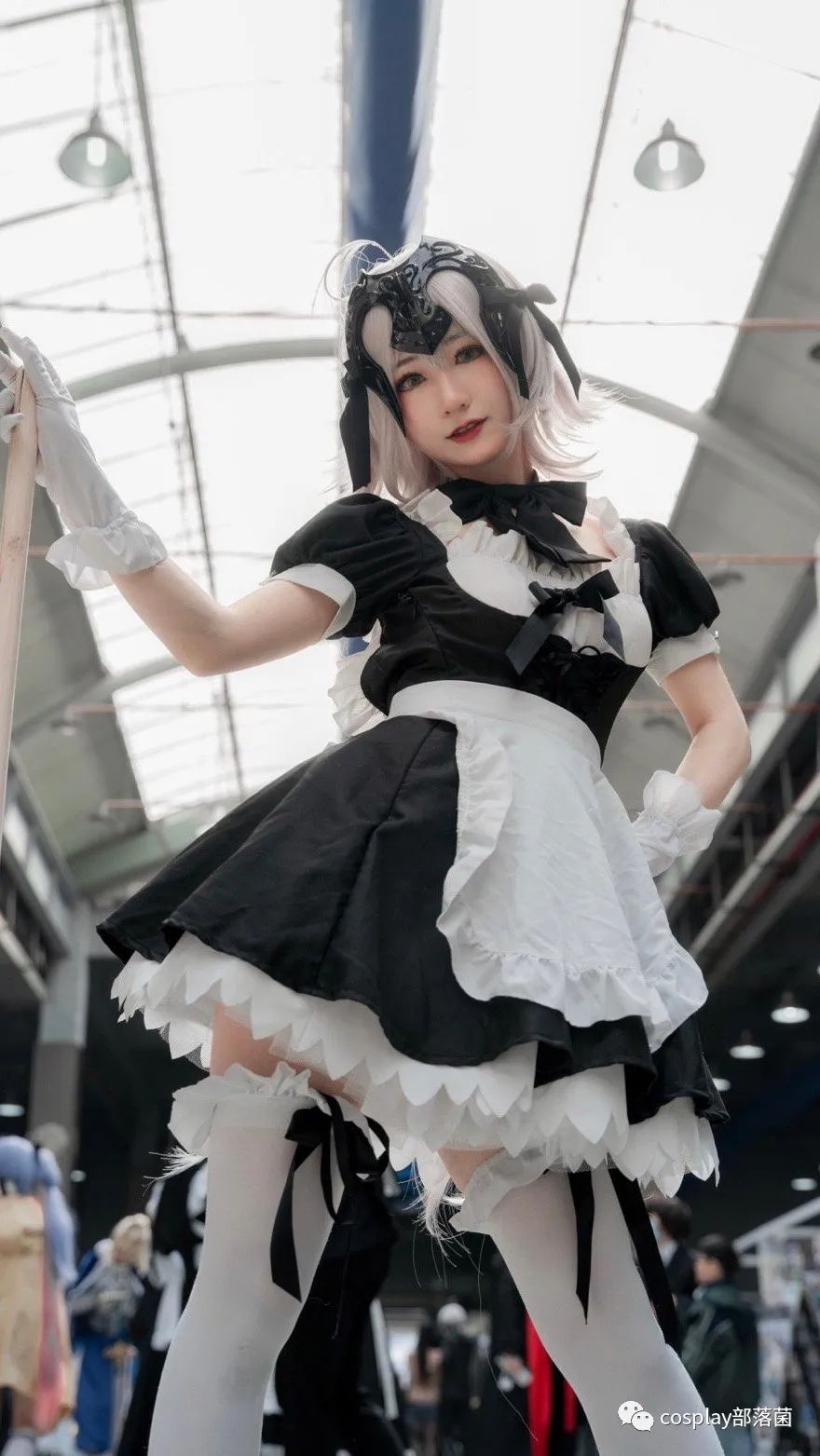 漫展|cos：女仆贞德漫展返图@花布