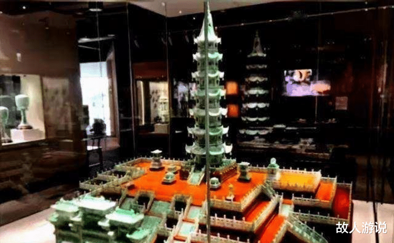 文玩|重34kg的国宝翡翠塔，93年在美国世博会展览后，如今回国困难