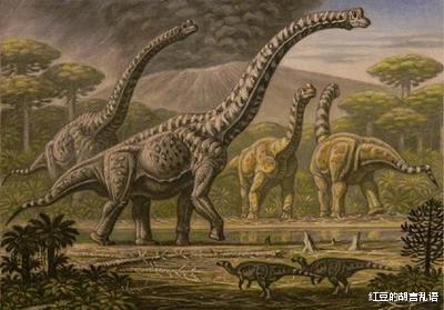 恐龙 地球上出现过最大的和最重的恐龙之一，腕龙。