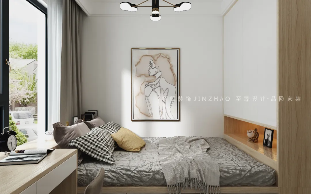 |灵感美家 | 润江煦园132现代北欧风,宽敞明亮,岁月如歌