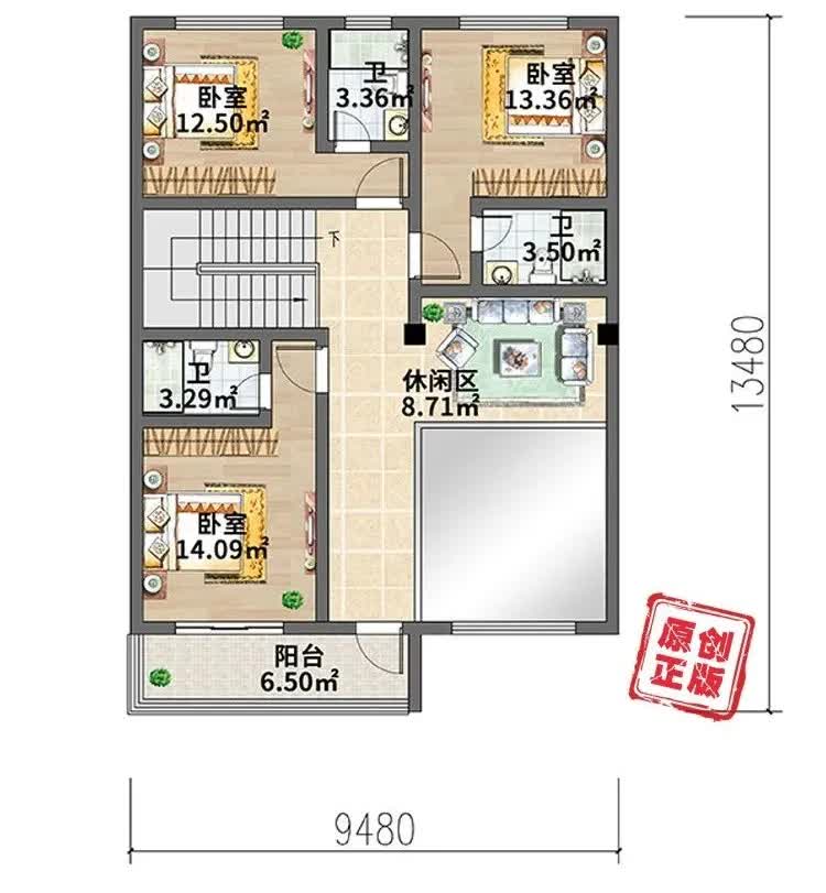 |10×13米徽派别墅，独具清雅风格，中国风才是最绝的