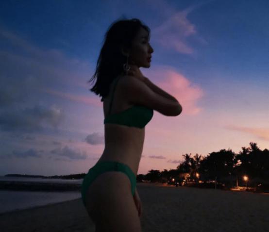 胡一菲|当168cm胡一菲撞上167cm陈美嘉，终于明白，腿直和腿细哪个更重要