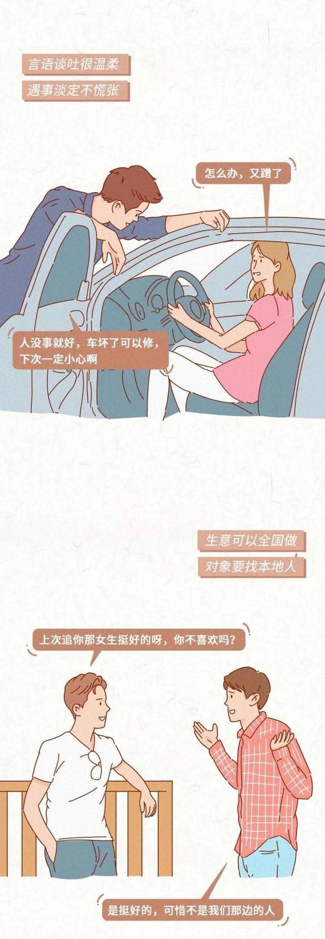 |一组漫画揭开：各省男士长相特点，看看有你家省份的男生吗？