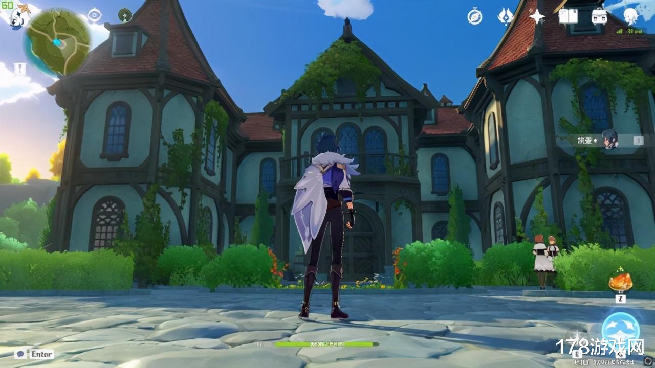 178游戏网 原神：晨曦酒庄上房顶方法