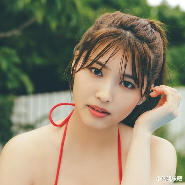 杂志|杂志模特古田爱理，公开了红色比基尼写真《夏恋写真》
