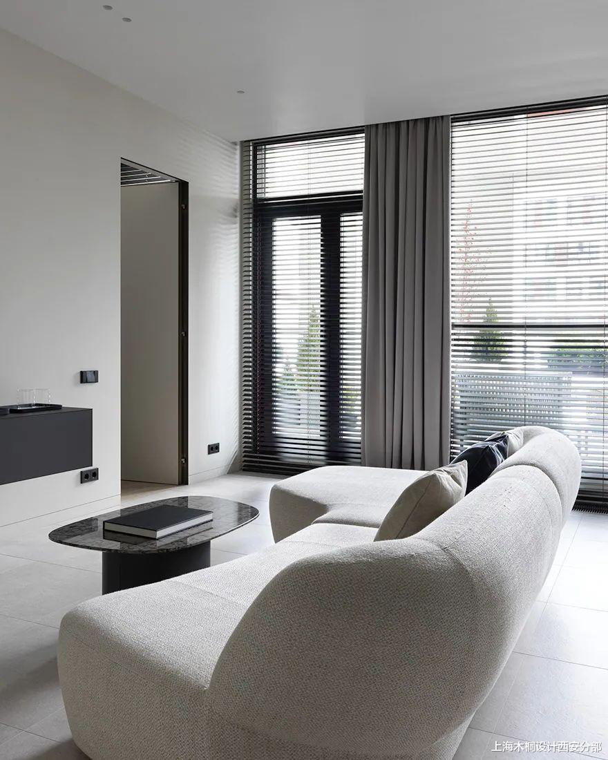 Moscow minimalism丨120㎡休闲度假公寓丨家装灵感集