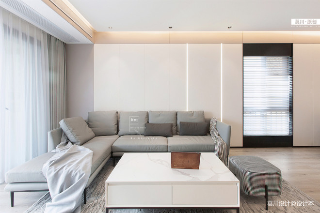 设计师|像杂志封面的家，简约高级！