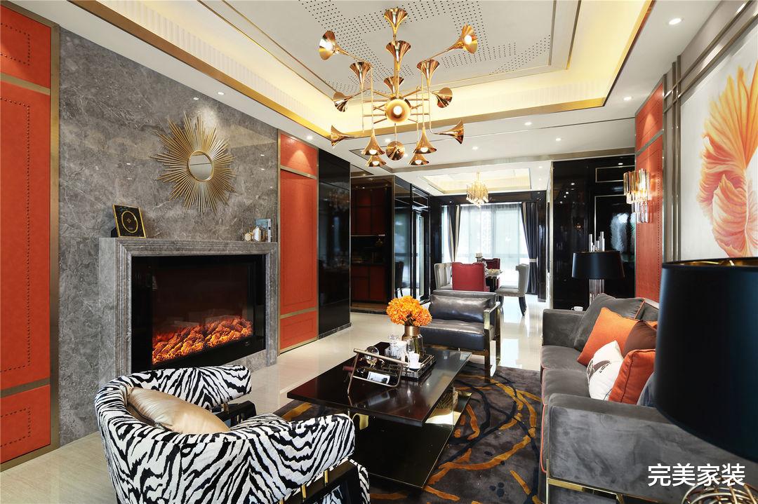 完美家装 125平方米的房子这样设计，高级与轻奢并存，太美了