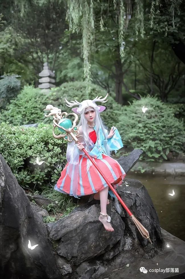 |cos：遇见神鹿瑶cos正片