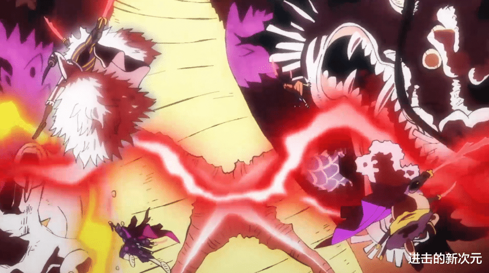 天书奇谭|海贼王1004集燃爆，以藏打出冲击炮效果，雷藏更是让凯多打自己