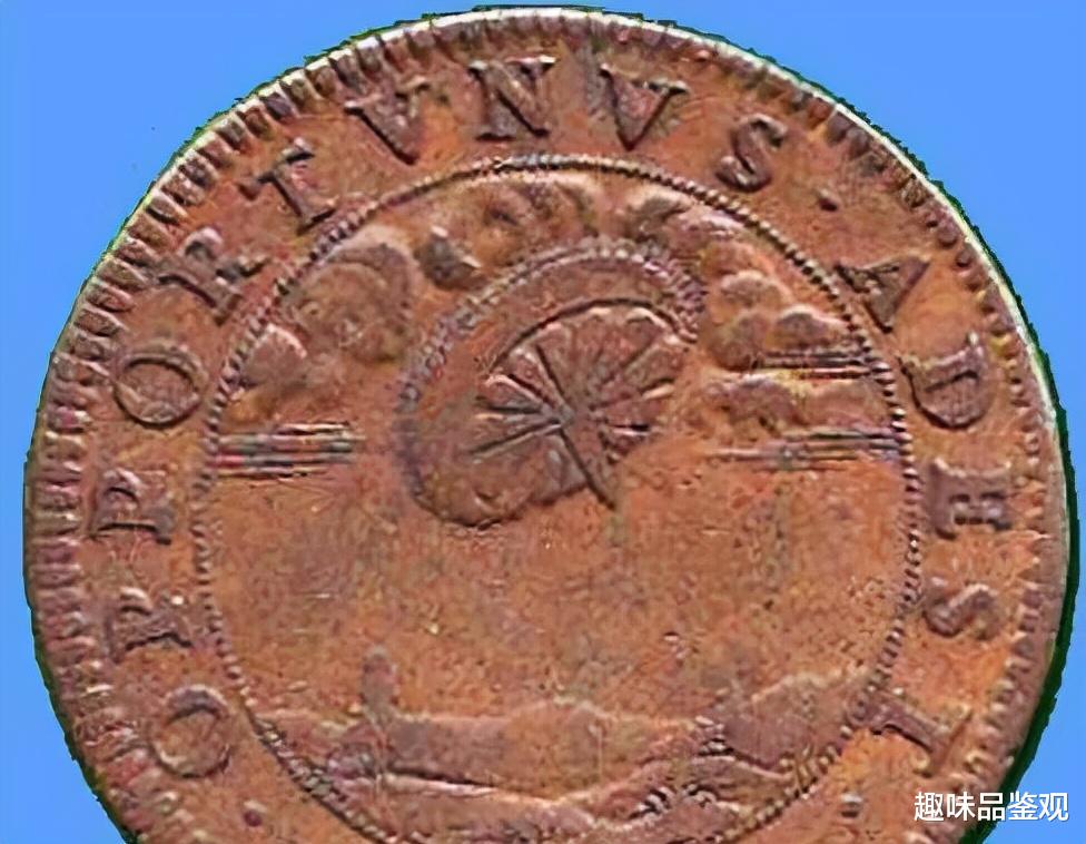 考古学家 1970年考古学家挖出一铜币,上面刻有UFO和怪人,还有一句话