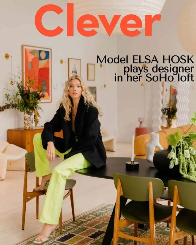 讲真的 | Elsa Hosk的家，进去了应该真的就不想出门了吧