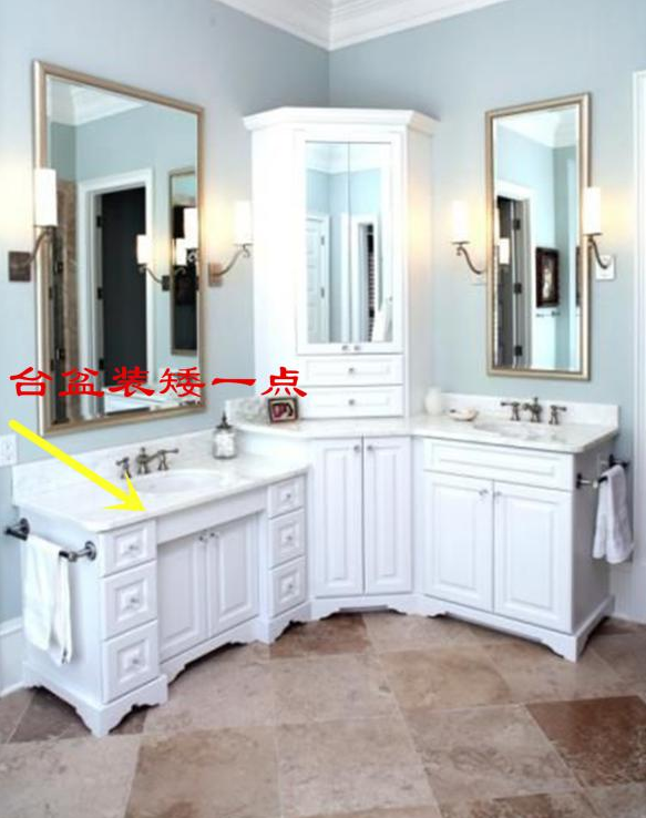 这6㎡卫生间太会利用空间了,设计完活动空间变大,储物也变多