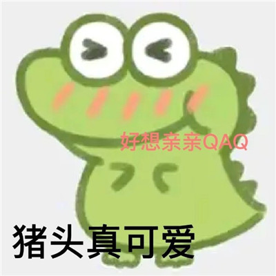 桉月|表情包：小鳄鱼表情包全套