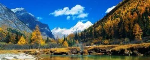 九寨沟 一处位于黄龙景区和九寨沟景区后山部分的美丽景区，原始又安详