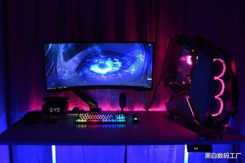 居家办公新玩法，升降自如随意摆头-JOY WORKER桌面套装组合