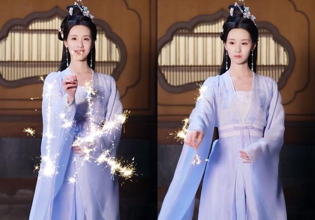 白梦妍|《长月烬明》主演新年视频，黑衣澹台烬很贵气，白鹿的新衣服好美