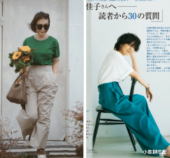 小陈聊搭配|上了年纪的女性，多穿“T恤+阔腿裤”，3个简单技巧助你更优雅