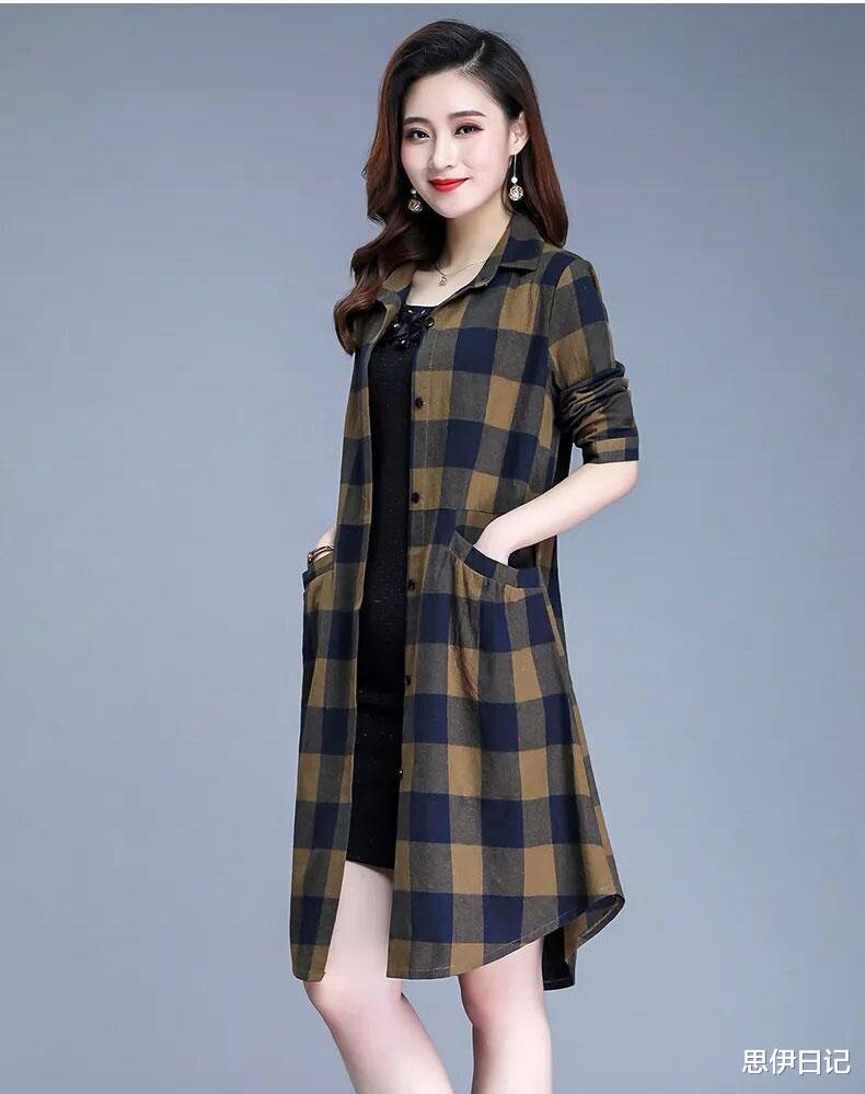 思伊日记|很难不爱格子衬衫，展现独特的时尚魅力，好看又时髦