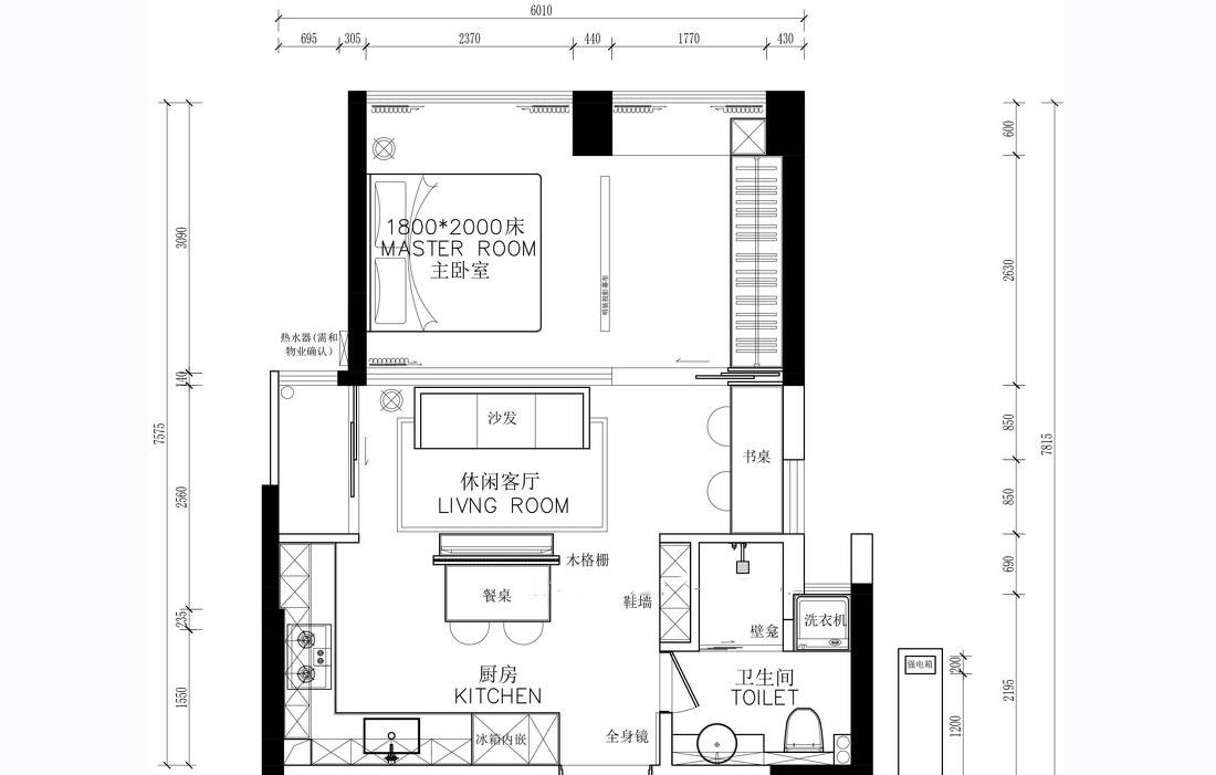 设计师|生活品质果然跟房屋大小无关，这个59㎡一居比很多大房子住着还爽