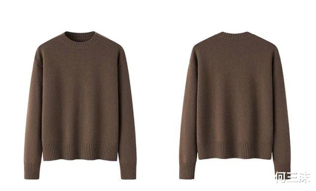 何三沫 40岁的女人可以扮嫩，但不要用力过猛，穿上简约针织衫刚刚好