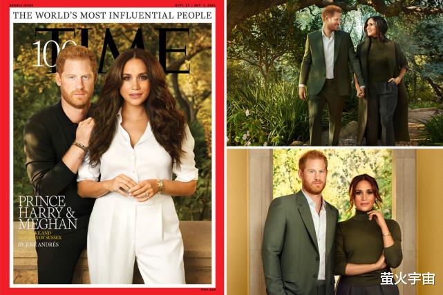 鹿晗|哈里梅根入选《时代》最具影响力100人，封面照片被评“尴尬”