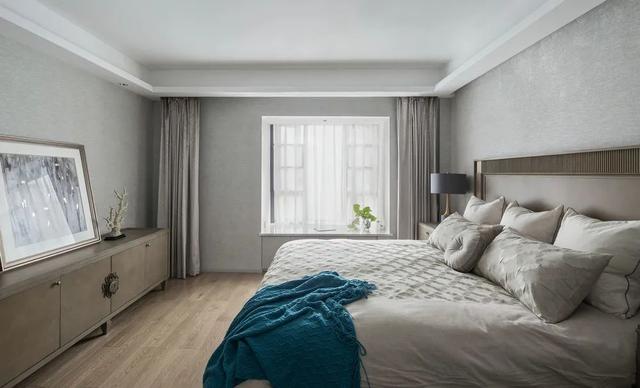 |178㎡现代美式,当美式遇上高级灰,营造简约华丽的美