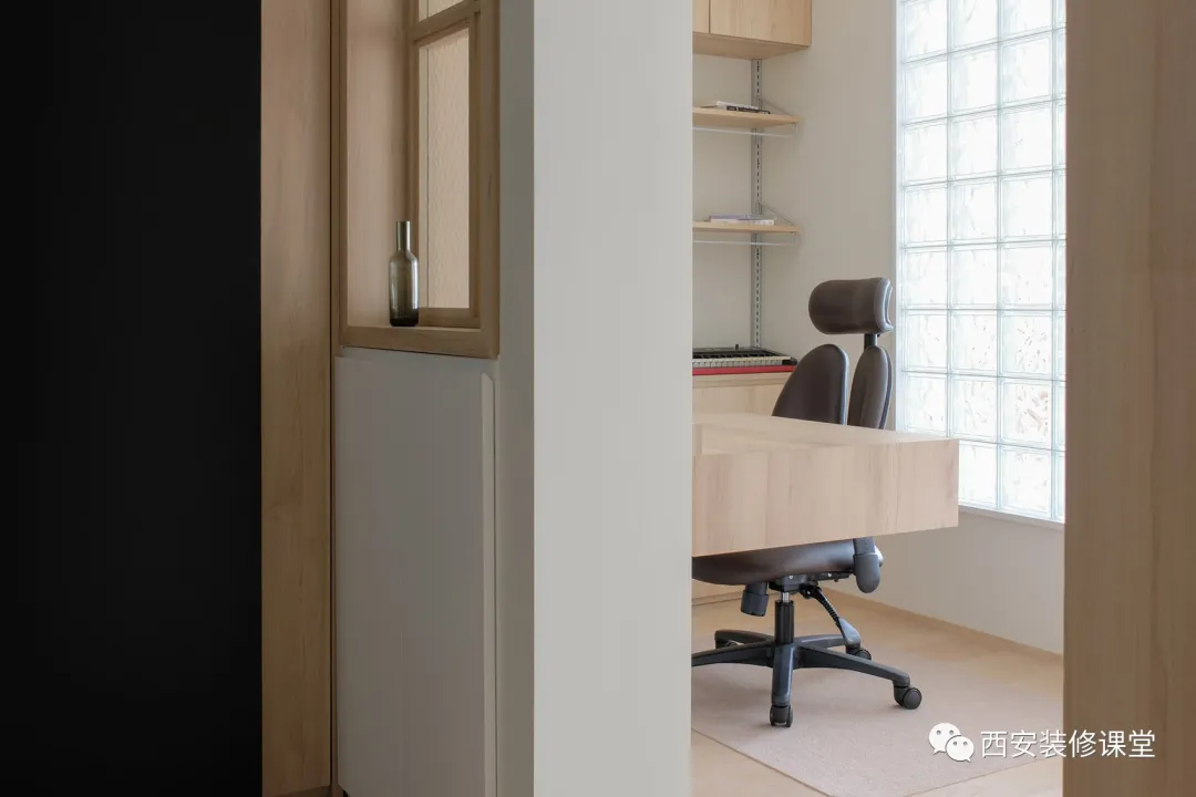 |50㎡蜗居打造两室,客餐厅衣帽间都有